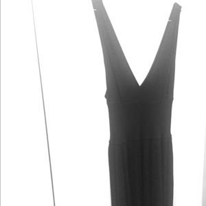 DVF Black rayon dress