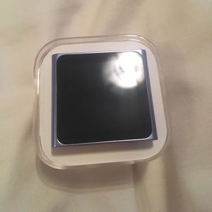 Blue iPod nano- 6th generation