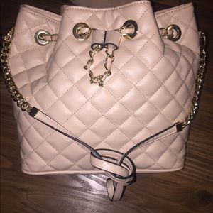 Beige Aldo Drawstring Tote