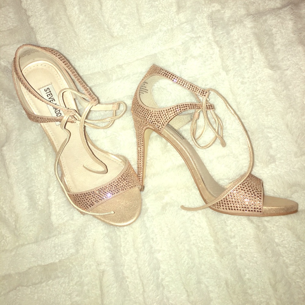 Steve Madden rose gold heels