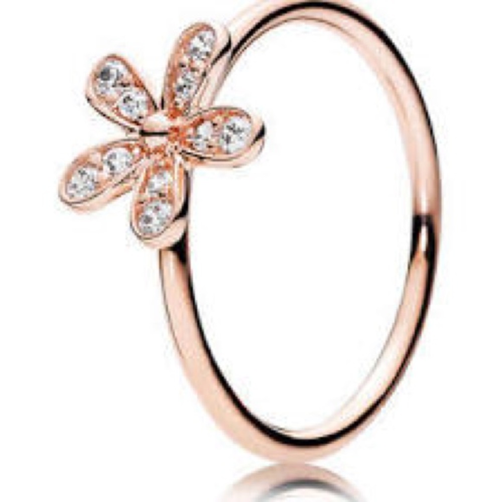 Pandora rose gold ring