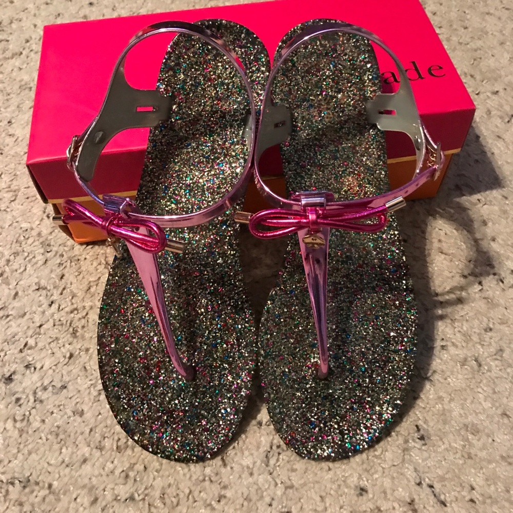 Kate Spade Fanley T-Strap Sandals - Size 10 - NEW