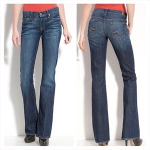 7 For All Mankind Bootcut Jeans Denim 27 Y2K EUC