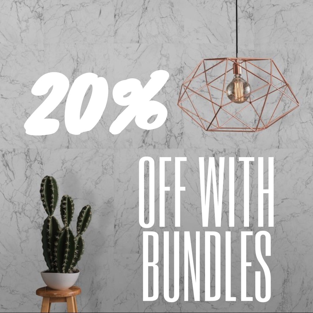 20% off with all bundles! LIMITED TIME OFFER!