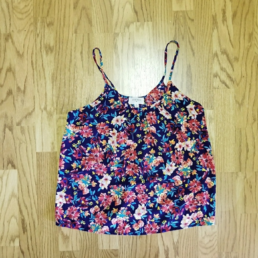 Everly floral tank