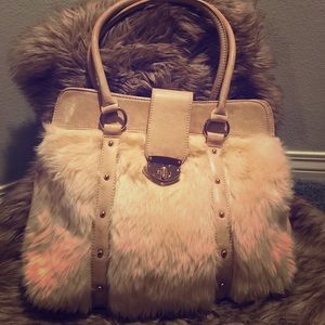 Fur purse