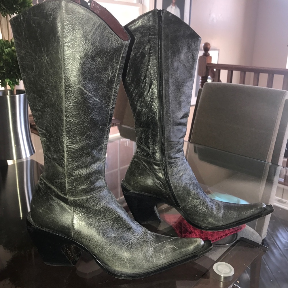 Fru.it Gunmetal Grey Cowboy Boot
