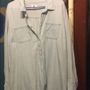 Old Navy Denim Dress XXL