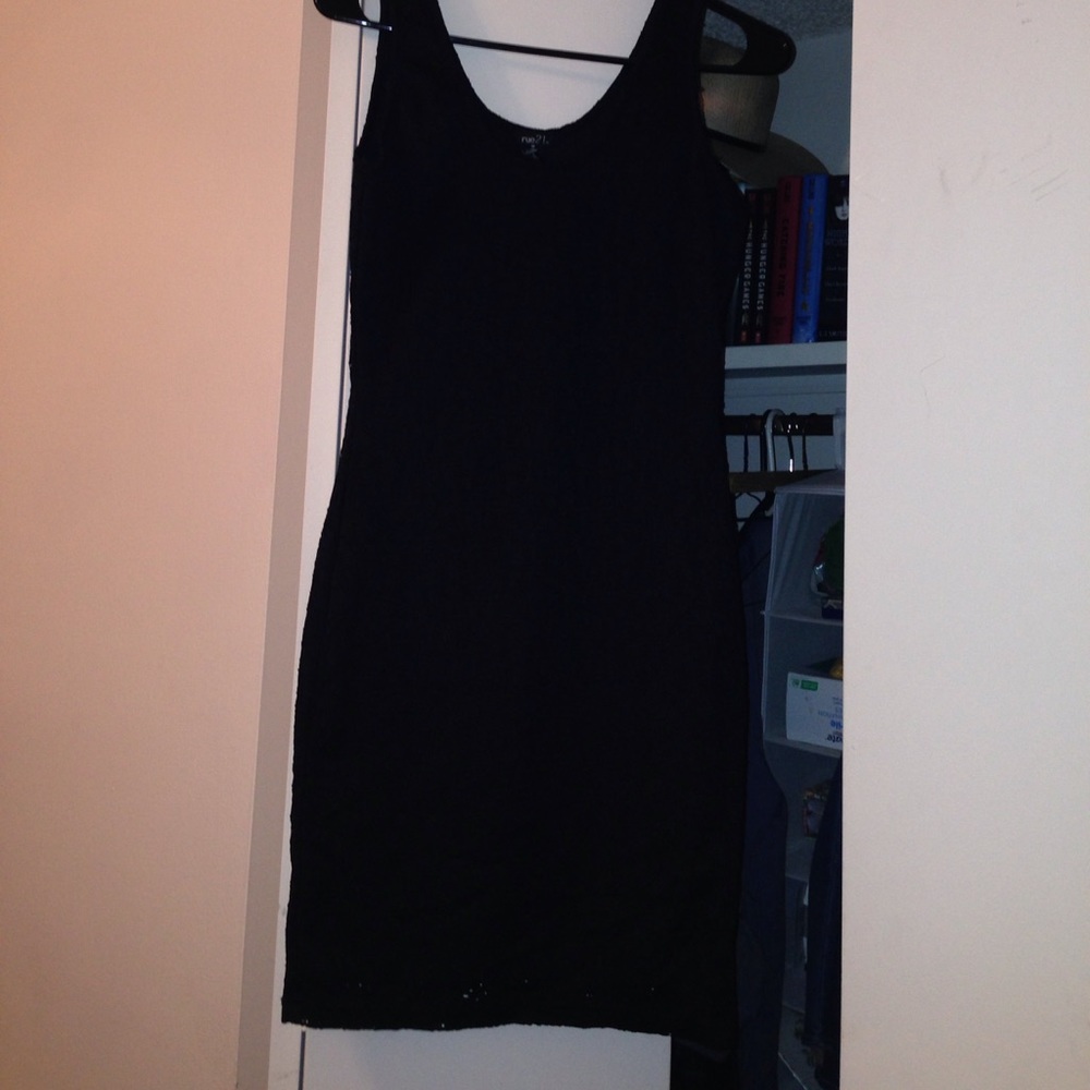 Lacy dress.