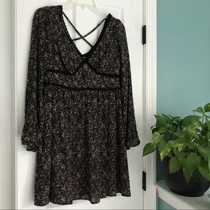 Xhilaration Fall Floral Dress