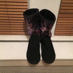 Ed Hardy woman's Iceland love kills boots size 7