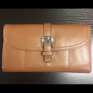 Women's Coach leather wallet