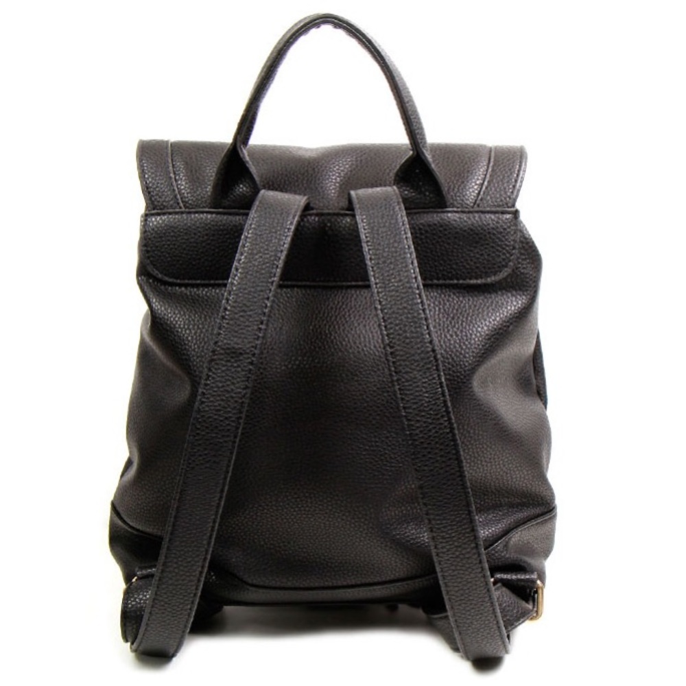 Chic Black Tassel Backpack - Picture 2 of 3