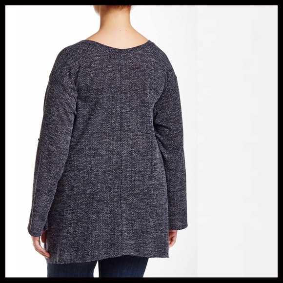 EVERLEIGH KNIT SWING TUNIC PULLOVER TOP - Picture 7 of 8