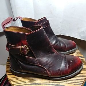 TERESA CHERRY RED ARCADIA BOOTS