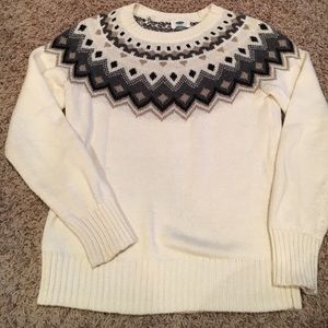 Fair aisle sweater
