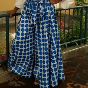 Polk A Dot Wide Leg Pant