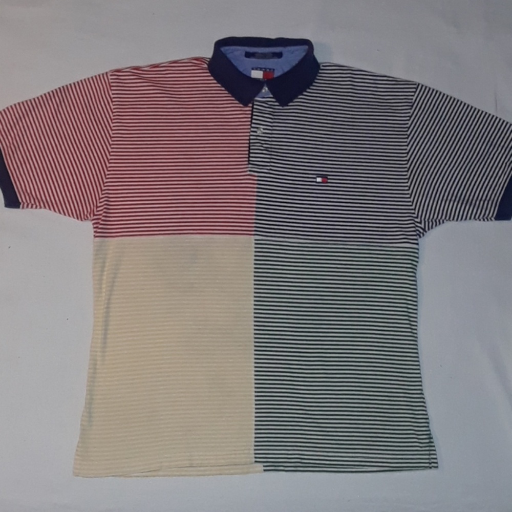 Tommy Hilfiger Multi-Colored Striped Polo