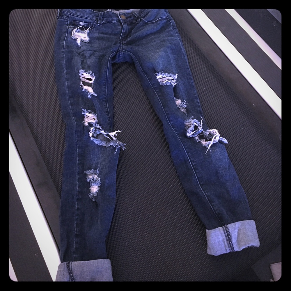 Ripped jeans