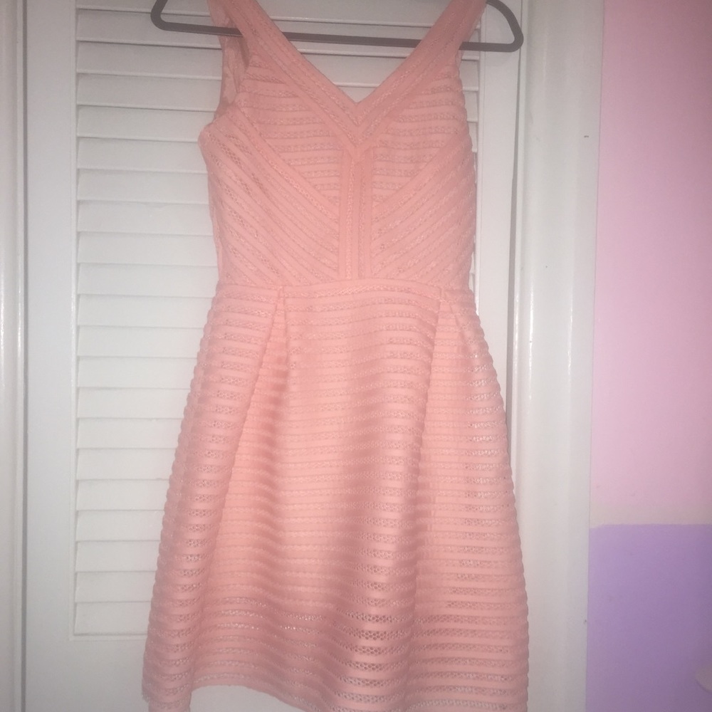 Peach cocktail /dinner party dress