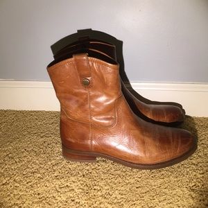 Vince camuto real leather booties.