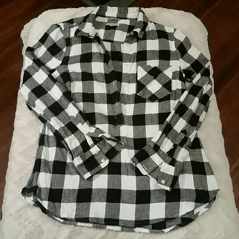 Plaid Flannel Shirt