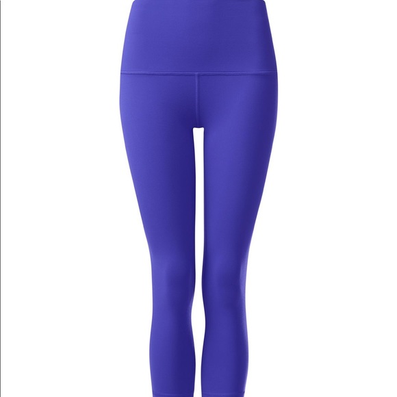lululemon athletica Pants - Purple/Blue High-Rise Wunder Under Crops