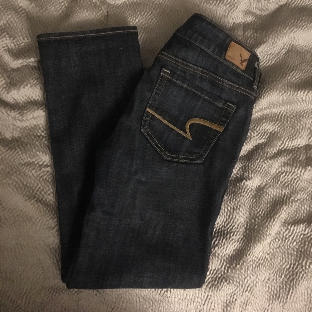 American Eagle Artisan Cropped Jeans