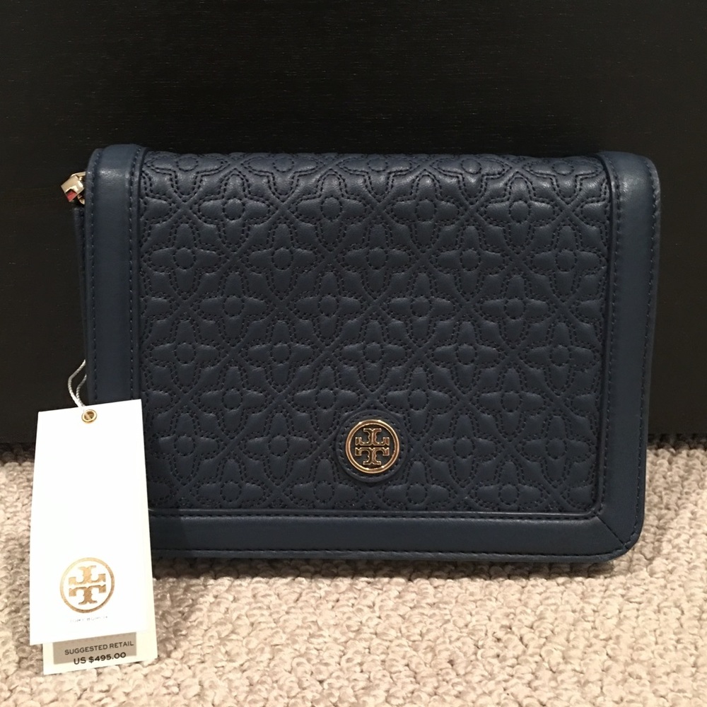 Tory Burch "Bryant Quilted Cross-Body"