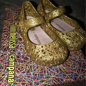 Mini Melissa zig zag shoes