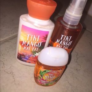 Tiki Mango Mai Tai trio.