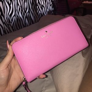 Pink Kate Spade wallet