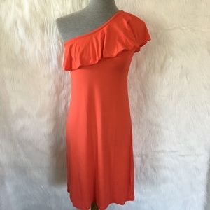 ✨ NWT Premise Cut and Sew Dress in Dark Coral