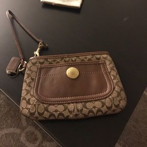 Coach wristlet