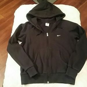 Hooded Zip Front Nike Jacket