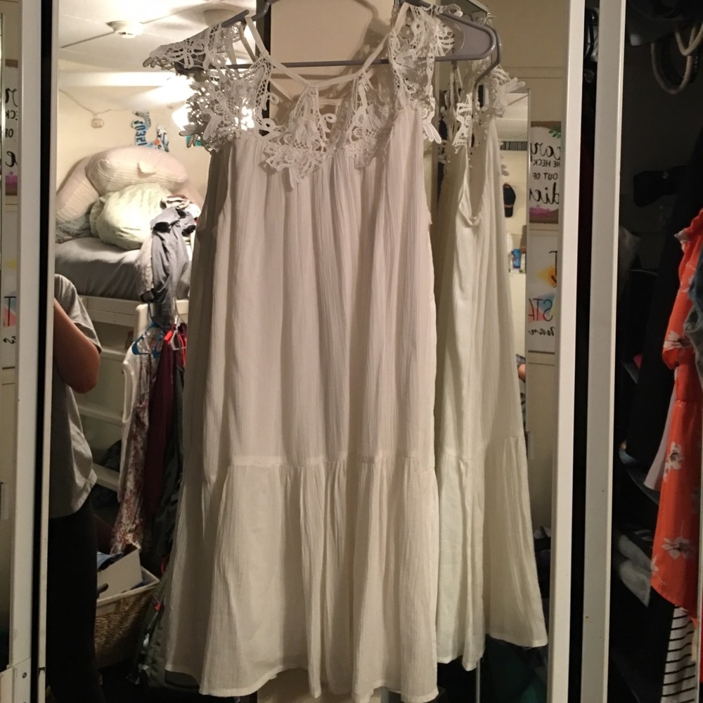 White dress