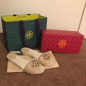 ‼️NIB Tory Burch Miller Slide, Leather