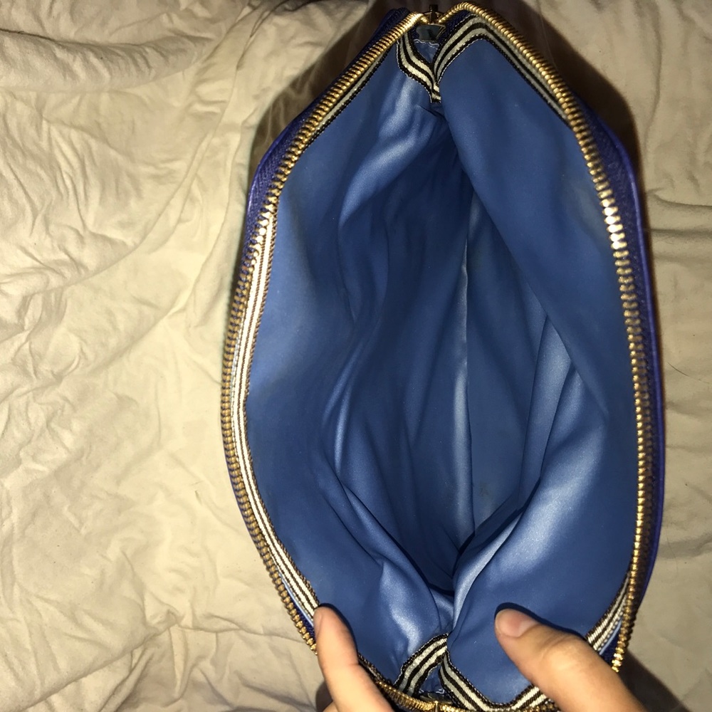Electric Blue Henri Bendel Crossbody - Picture 3 of 7