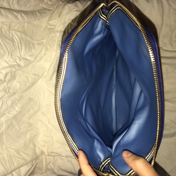 Electric Blue Henri Bendel Crossbody - Picture 3 of 7