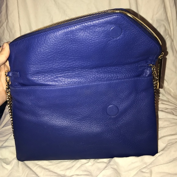 Electric Blue Henri Bendel Crossbody - Picture 4 of 7