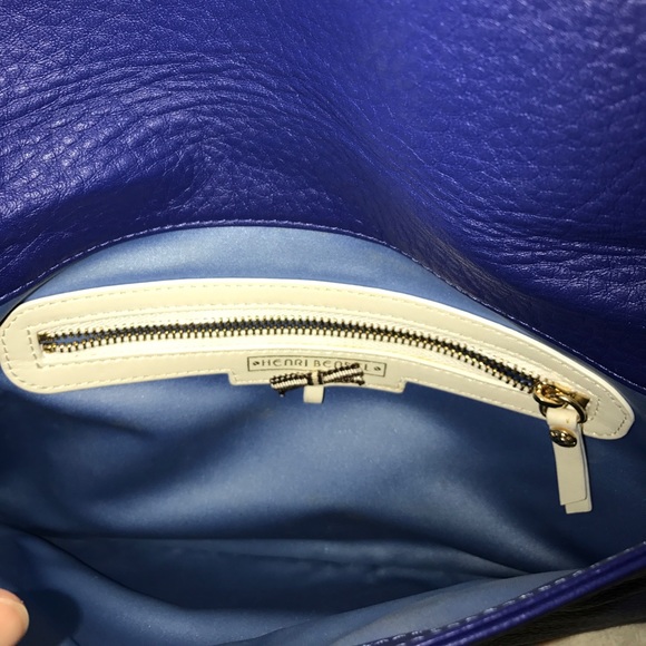 Electric Blue Henri Bendel Crossbody - Picture 5 of 7