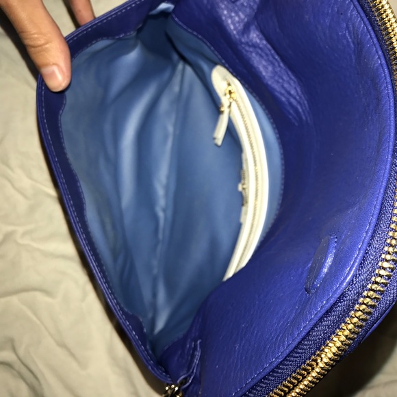 Electric Blue Henri Bendel Crossbody - Picture 7 of 7