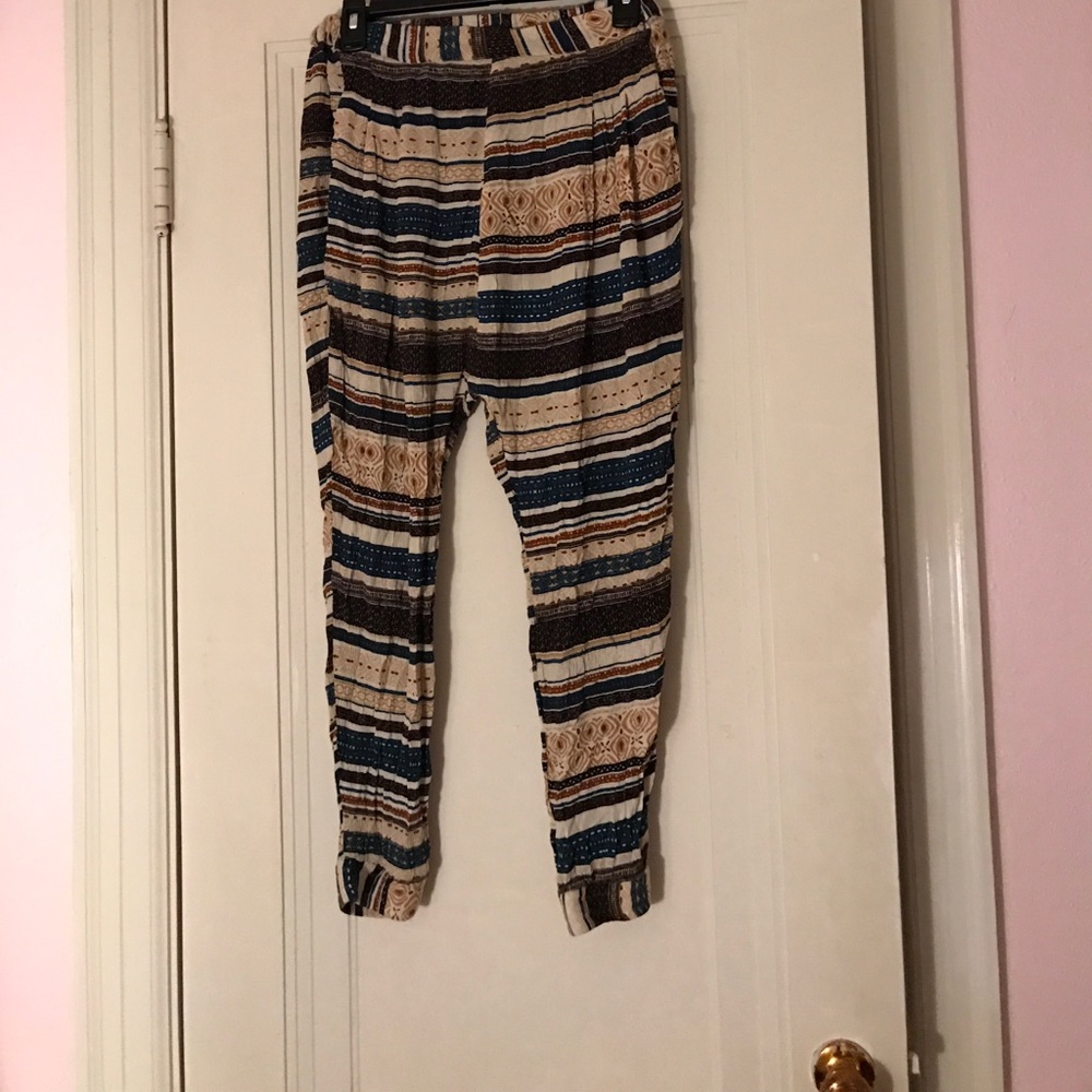 Pull&Bear printed joggers