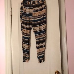 Pull&Bear printed joggers