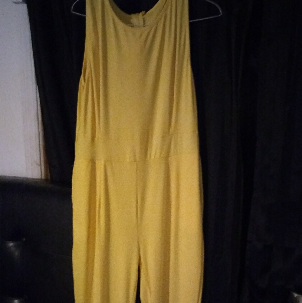 One piece pants suit brand new no stains