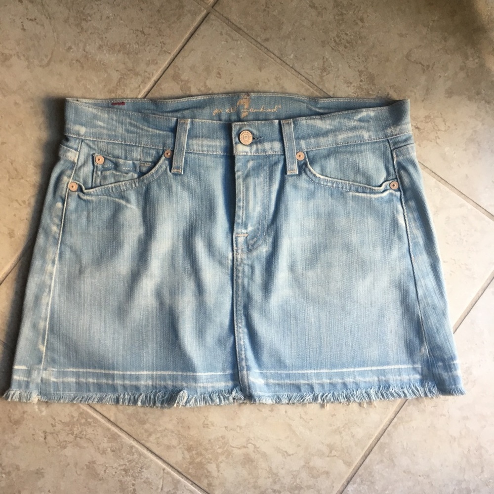 7for all Mankind skirt