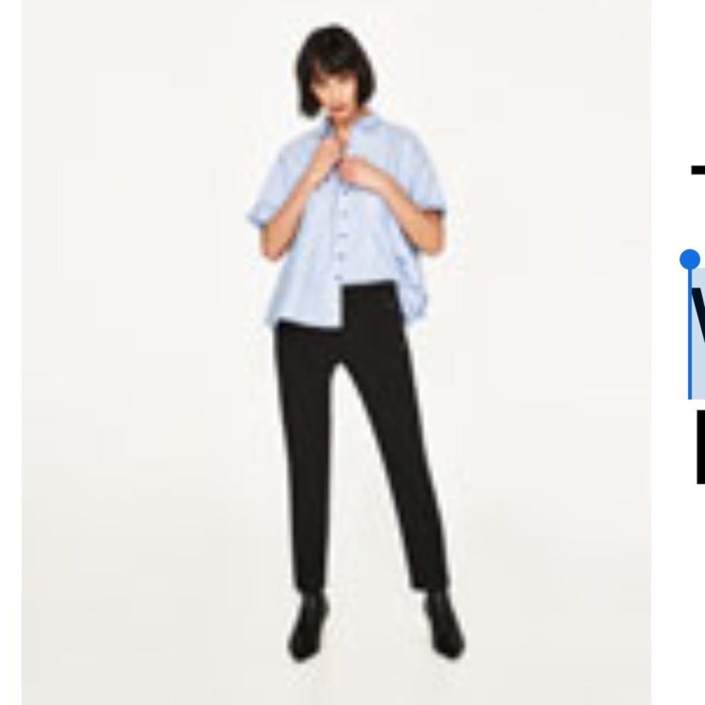 Brand New Black Zara Trousers