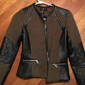 H&M Dark green/black jacket.