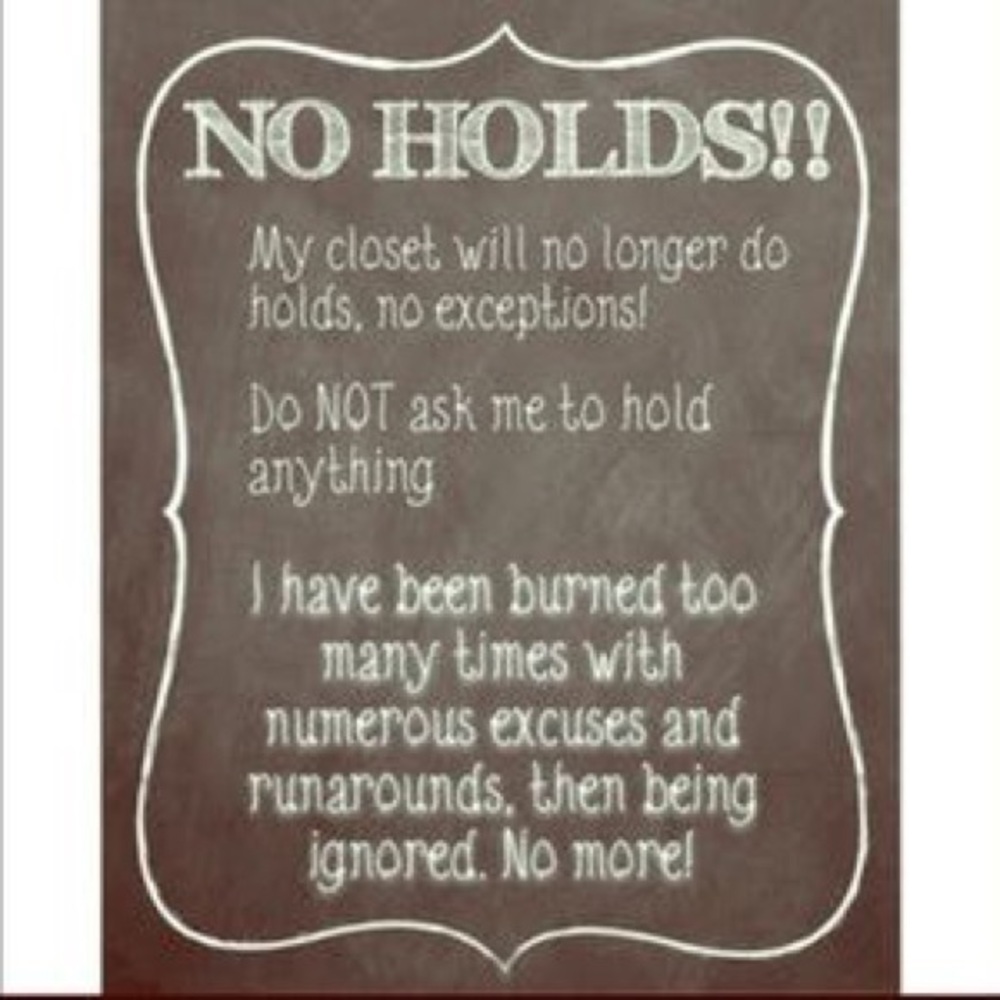 Effective immediately!
