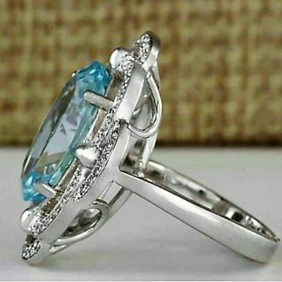 NWT, .925 SILVER TOPAZ,LAST ONE! FIRST$20 TAKES IT - Picture 3 of 3